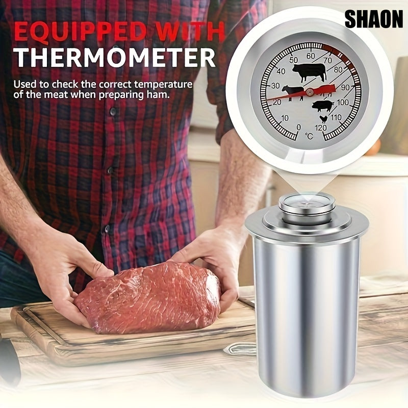 SHAON 304 Stainless steel steamed meat barrel